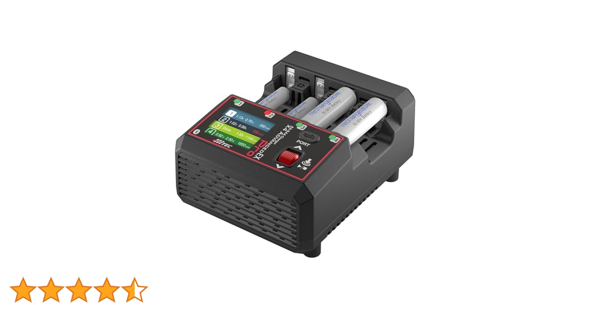 Amazon | ハイテック AA/AAA Charger X4 アドバンスEX PRO 44360